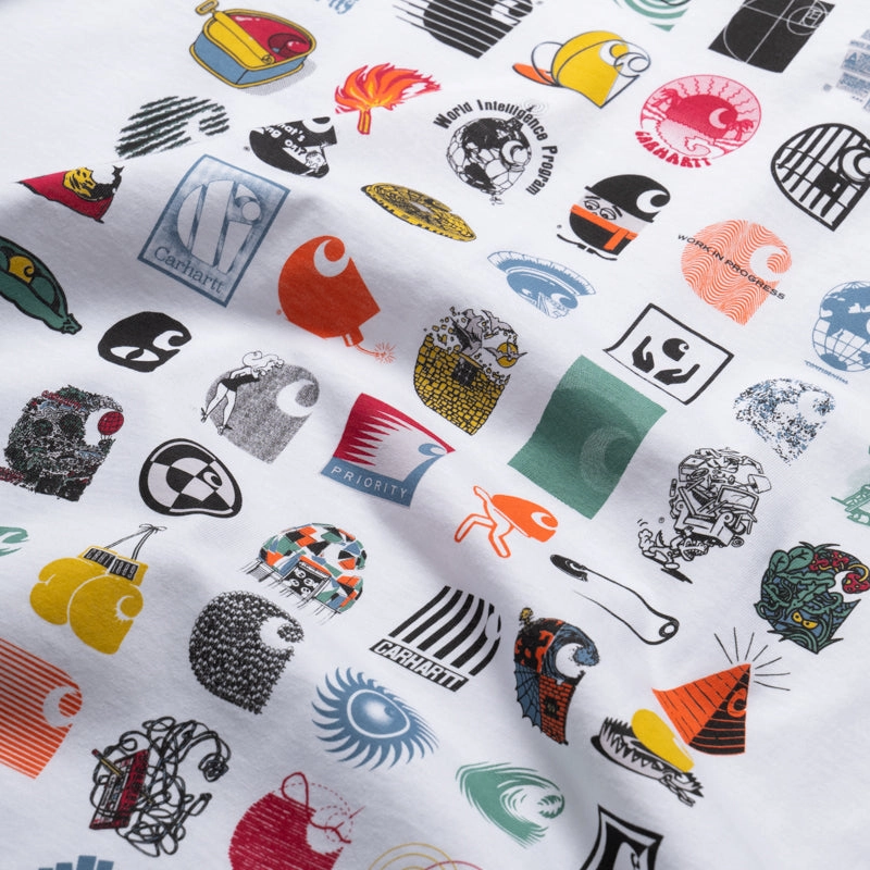 Casual Shoes Carhartt WIP C Logo Archive Tee - White