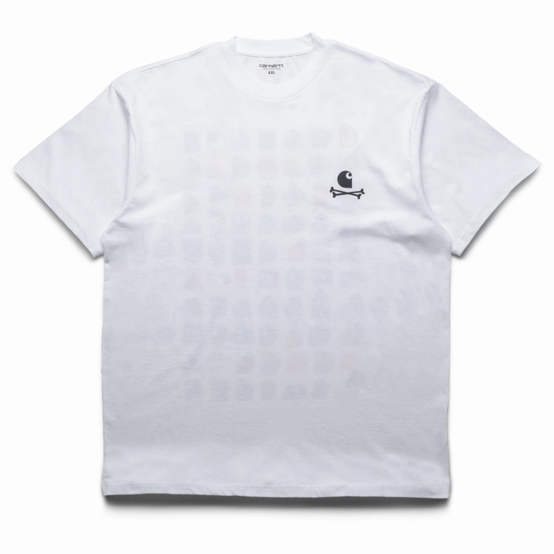 Carhartt WIP C Logo Archive Tee - White MoistureControlClothing Relaxed Fit