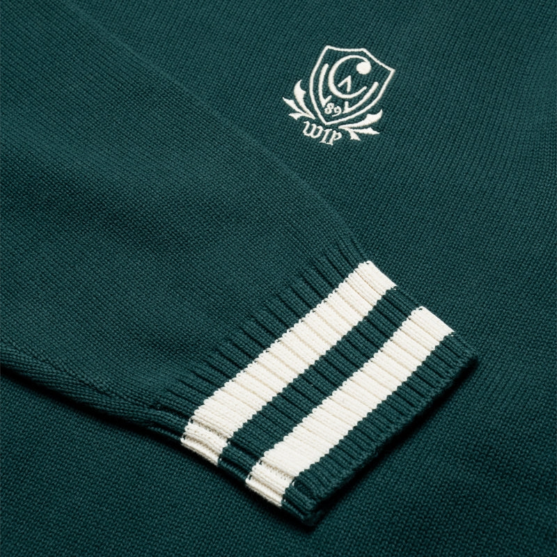 Concert Vibe Picnic Fun Carhartt WIP Cambridge Sweater - Chervil/Natural