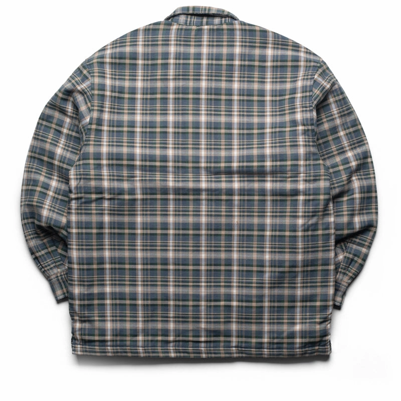 Carhartt WIP Cronyn Check Shirt Jacket - Dark Navy Sustainable Manufacturing