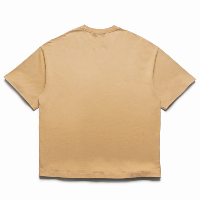 Carhartt WIP Hudson Pocket Tee - Dusty Hamilton Brown Colorfast Dye
