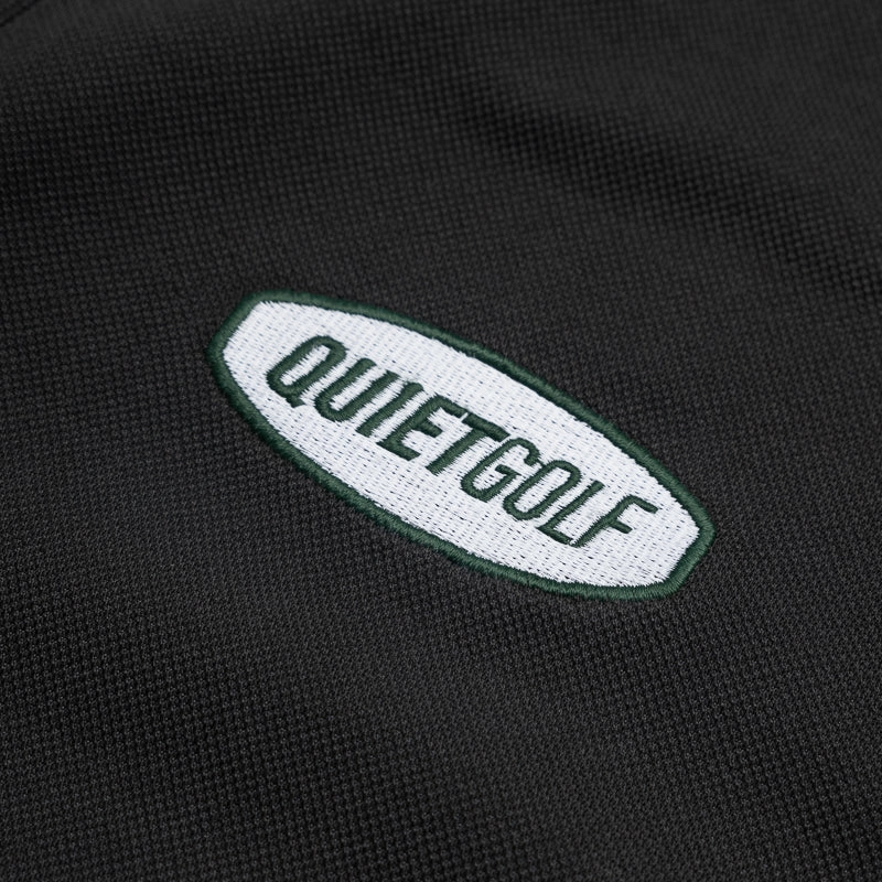 Conscious Core Quiet Golf Tour Polo - Black