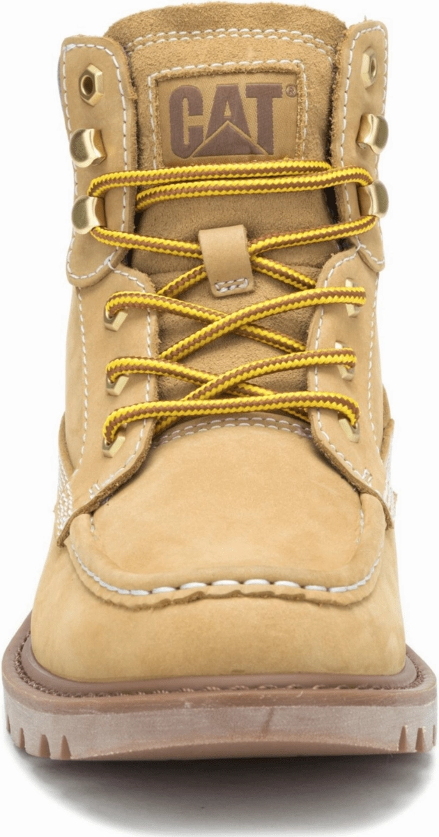 Caterpillar Colorado Moc Toe Men's Work Boot (P726065) In Honey Reset Easy Wear All Weather Windy Weather
