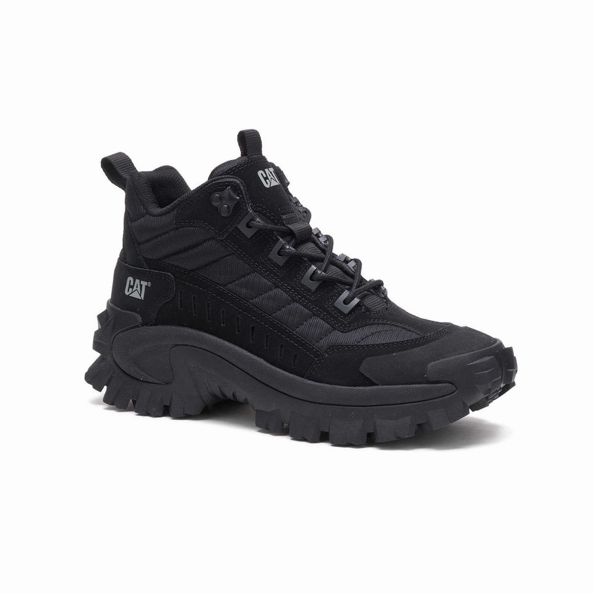 Core Runner Caterpillar  Intruder Mid Unisex Shoe (p110457) In Black