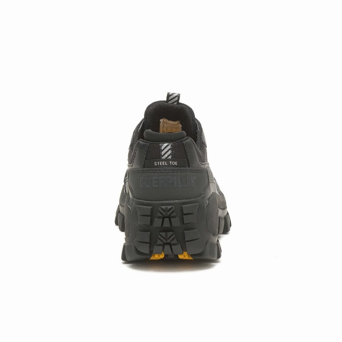 Robust design Tough design Caterpillar Invader Steel Toe Women's Work Shoe (p91358) In Black/light Blue