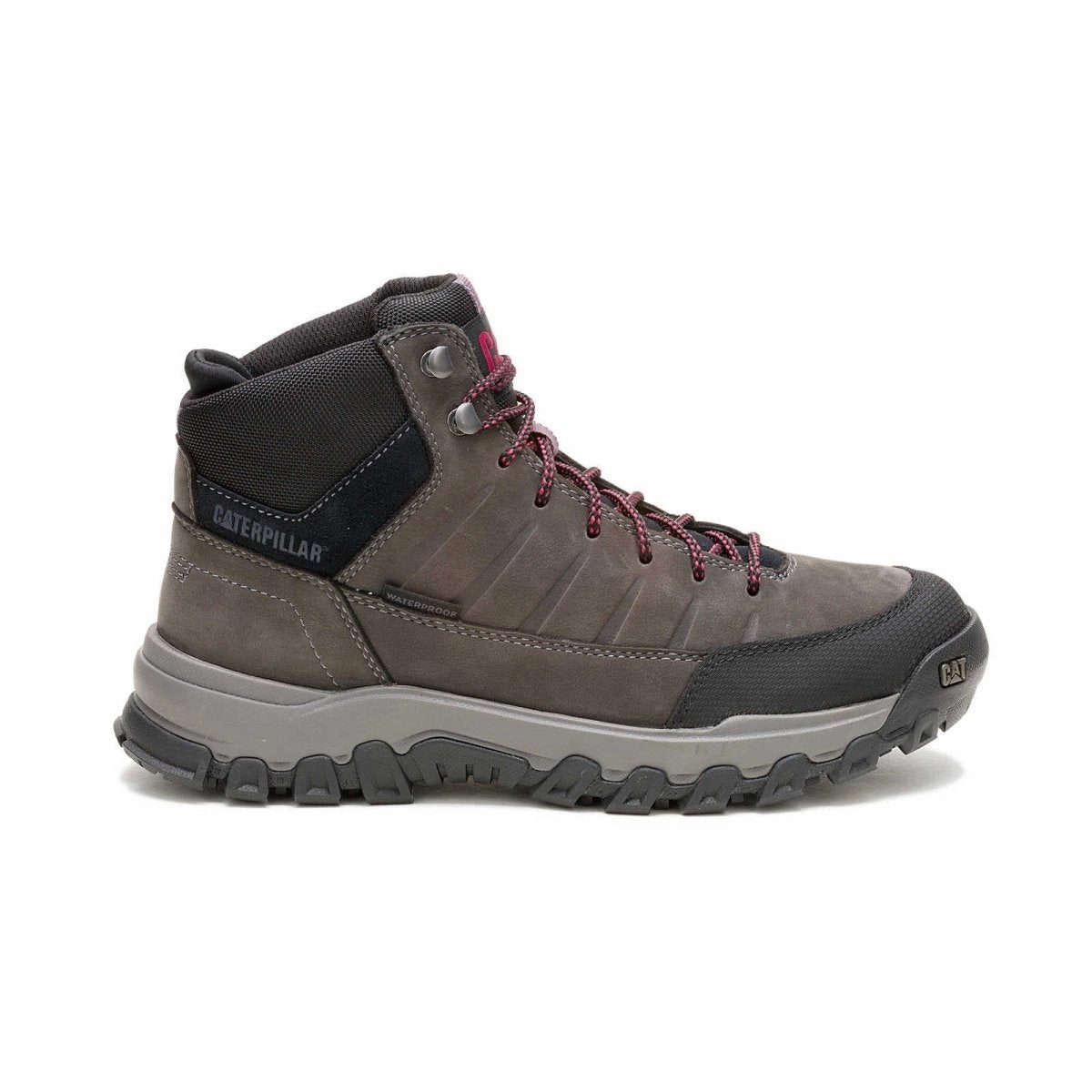 Protective Finish Outdoor Trek Caterpillar Men's Threshold Rebound Mid Waterproof Boot (P726201) In Pavement