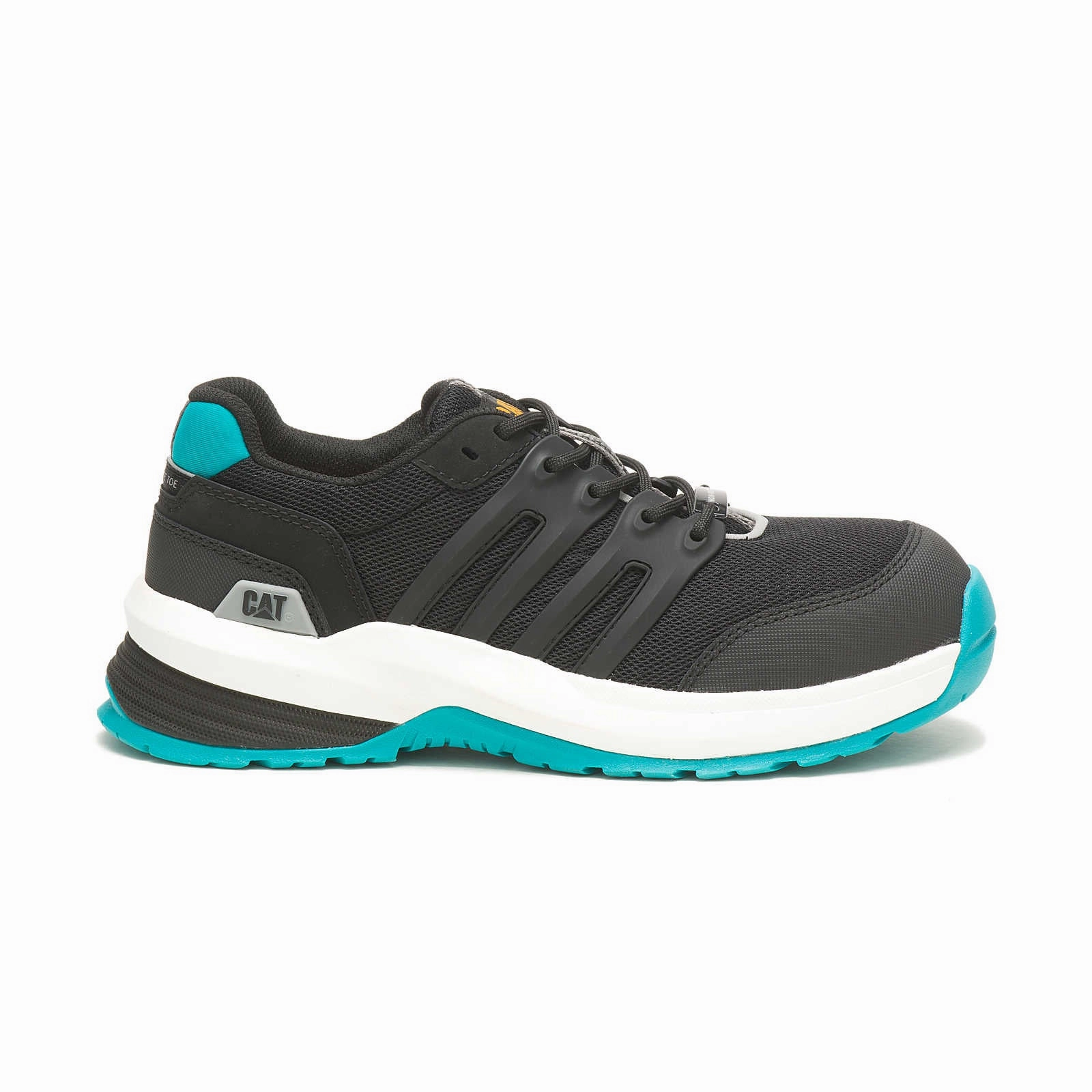 Caterpillar Streamline 2.0 Composite Toe Women's Work Shoe (p91357)  In Black/teal All Season Footwear