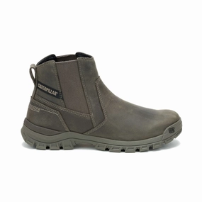Caterpillar Threshold Men's Chelsea Leather Work Boot (P726056) In Bungee Cord Smooth Design