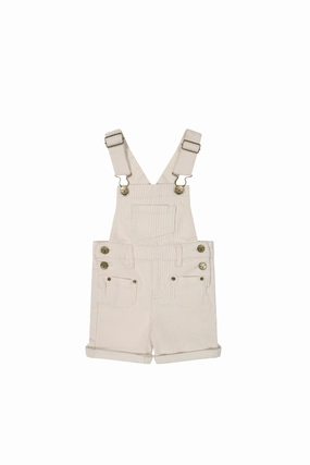 Movement Friendly Day Glow Chase Short Overall | Powder Pink/Egret