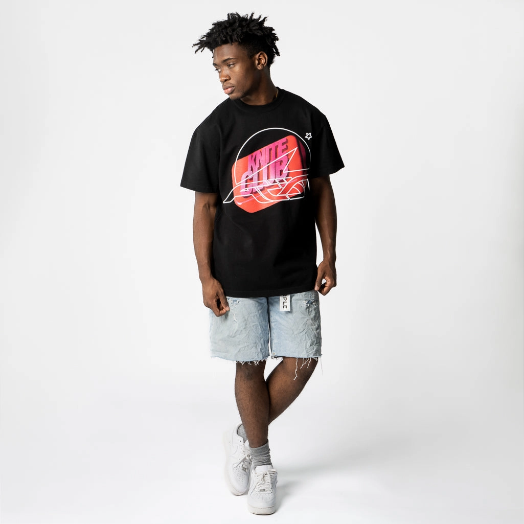 Always On Tour Nite Club Tee - Black Soft Hoodie