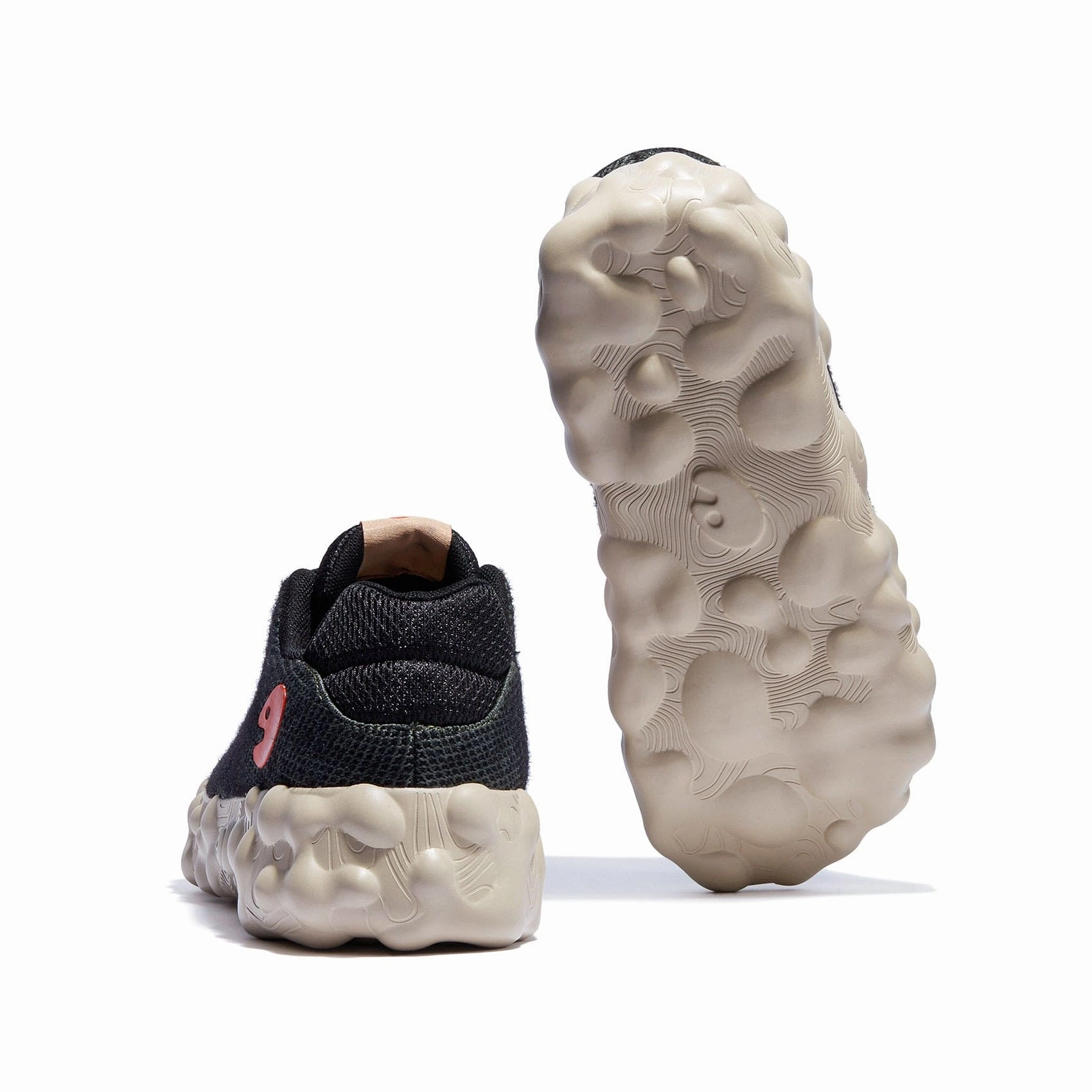 Grey & Black Figueras I Men Good Grip