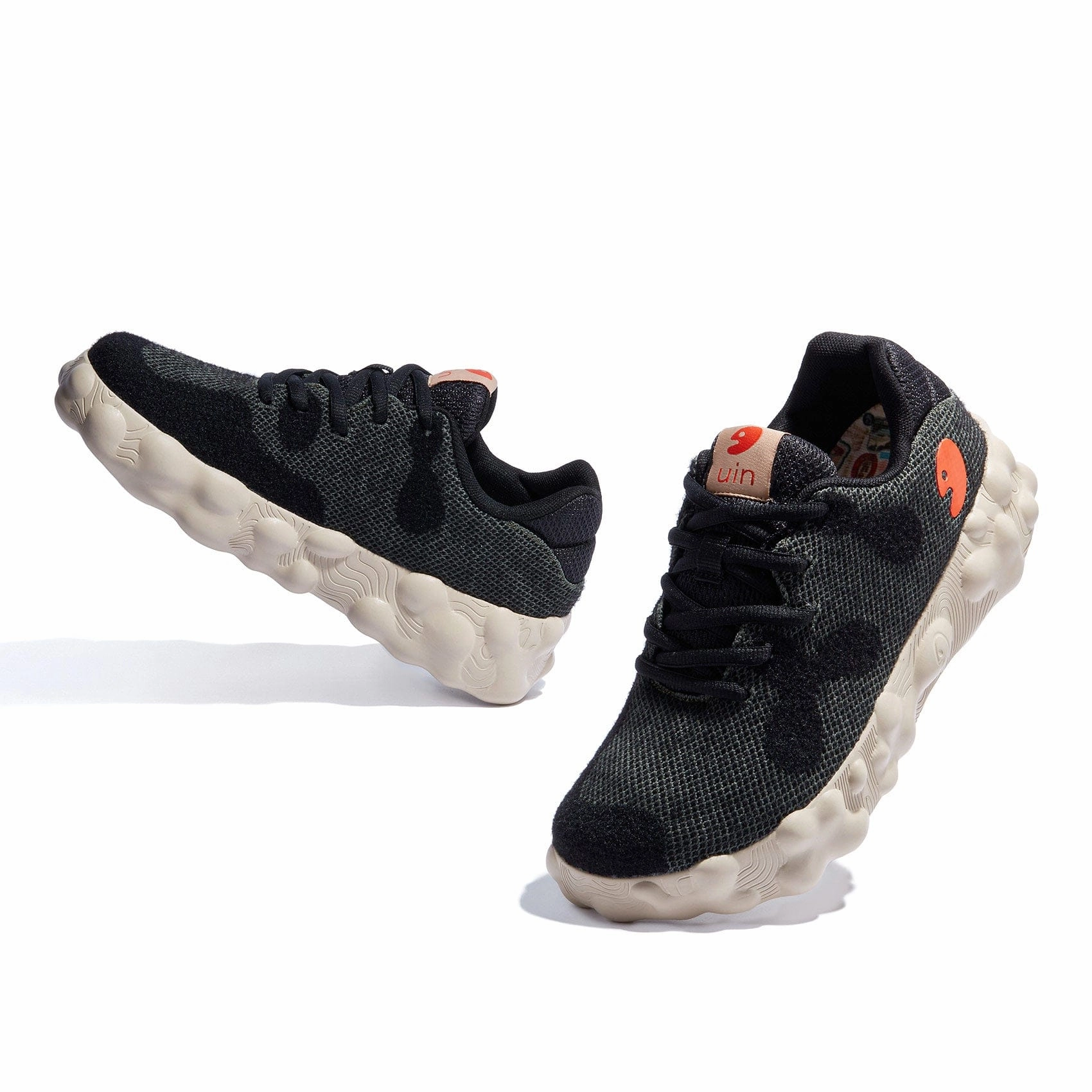 Grey & Black Figueras I Men Urban Run Bounce Support