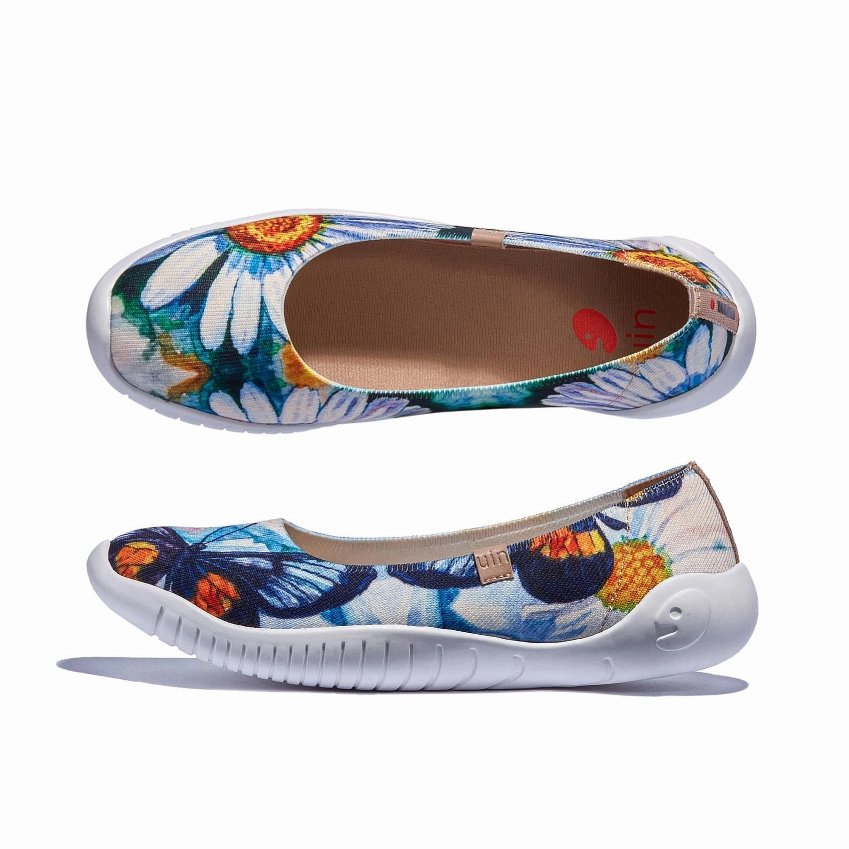 Lingering Around Daisies Menorca III Women Comfortable Footbed