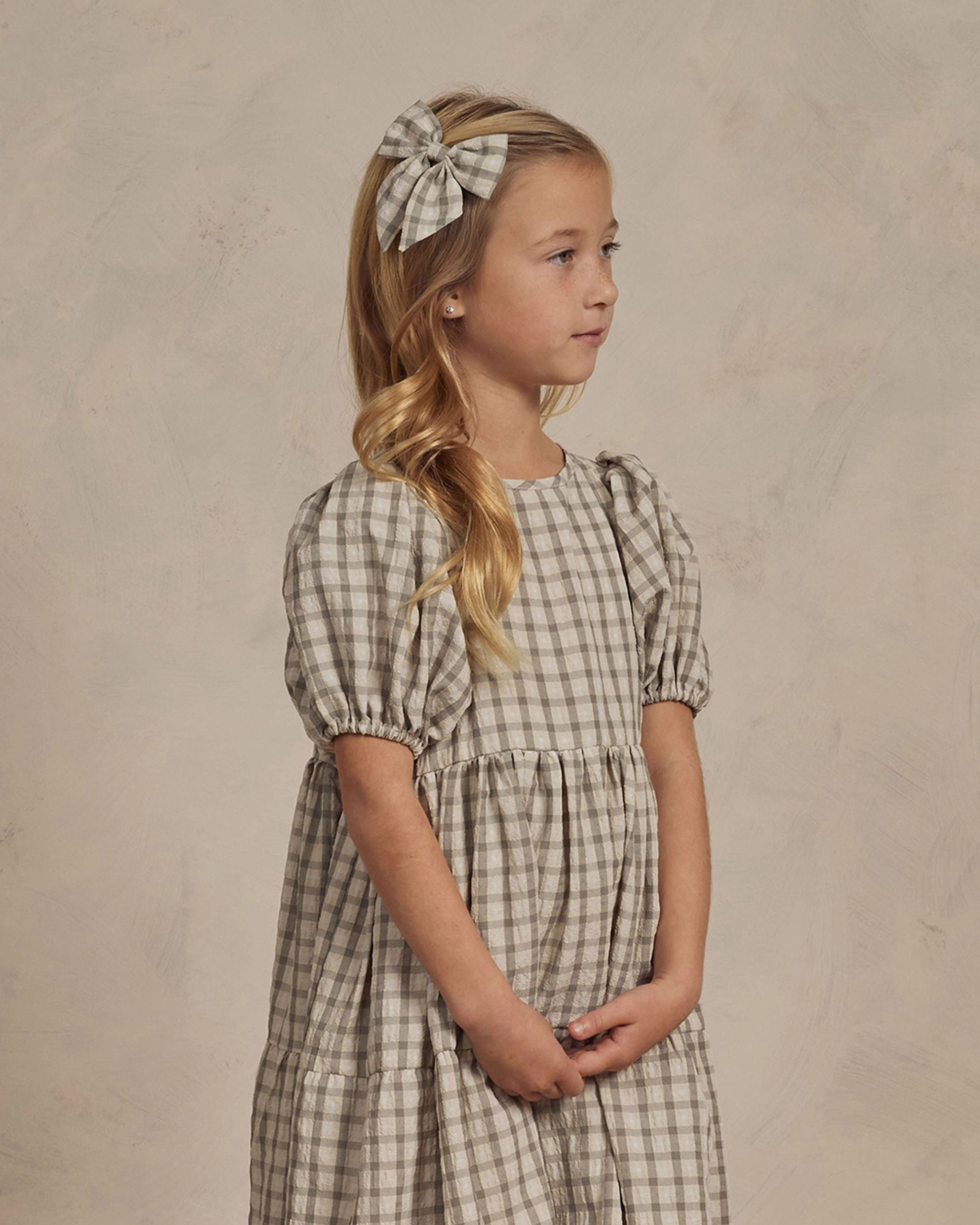 Chloe Dress | Autumn Plaid Breathable Lining Road Look