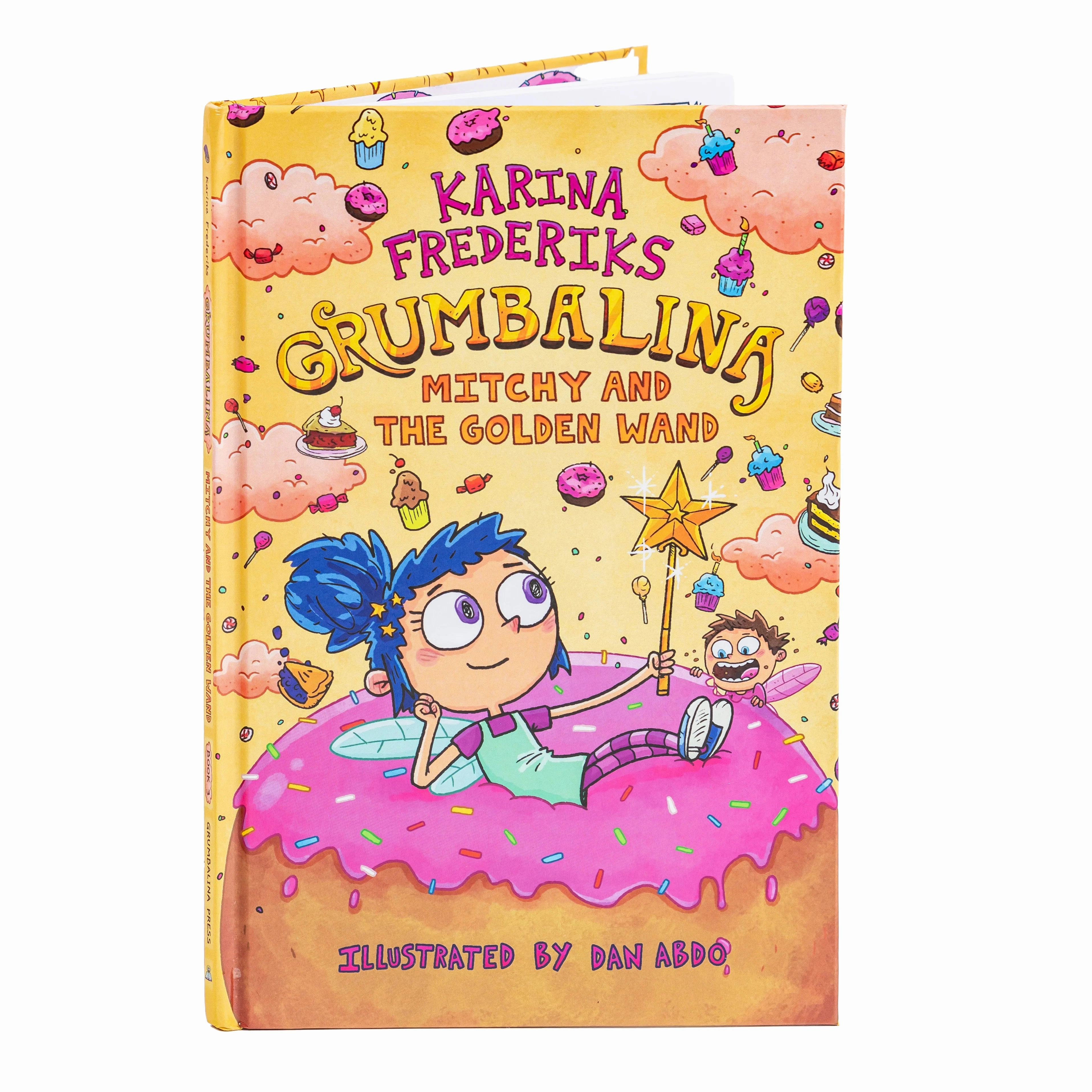 Grumbalina Mitchy And The Golden Wand Simple Dress SmoothEdging