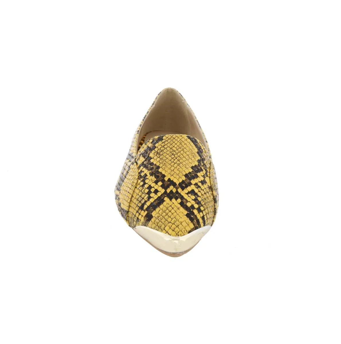 All Purpose Even Step Penny Loves Kenny Nik Women Slip-on Shoe In Yellow Faux Snake