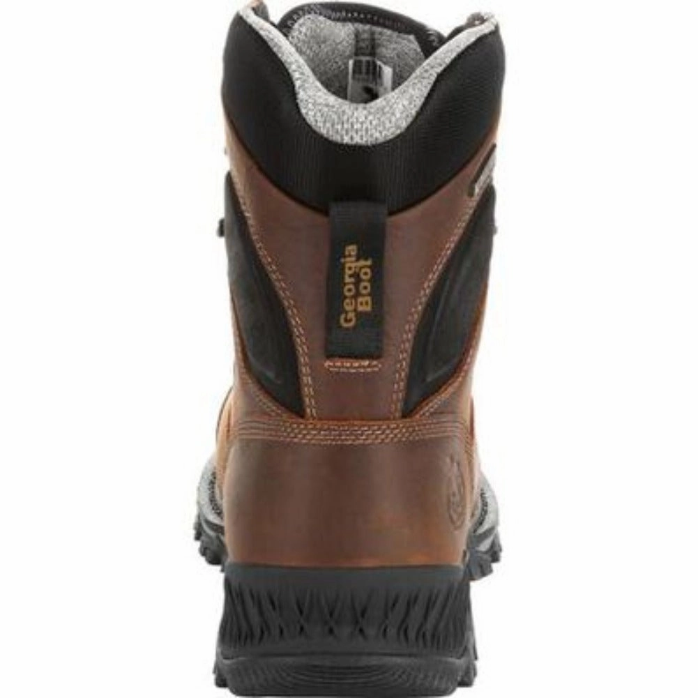 All-Purpose Use Nature Ready Georgia Boot Rumbler Men's Composite Toe Waterproof Work Boots Gb00285 In Brown