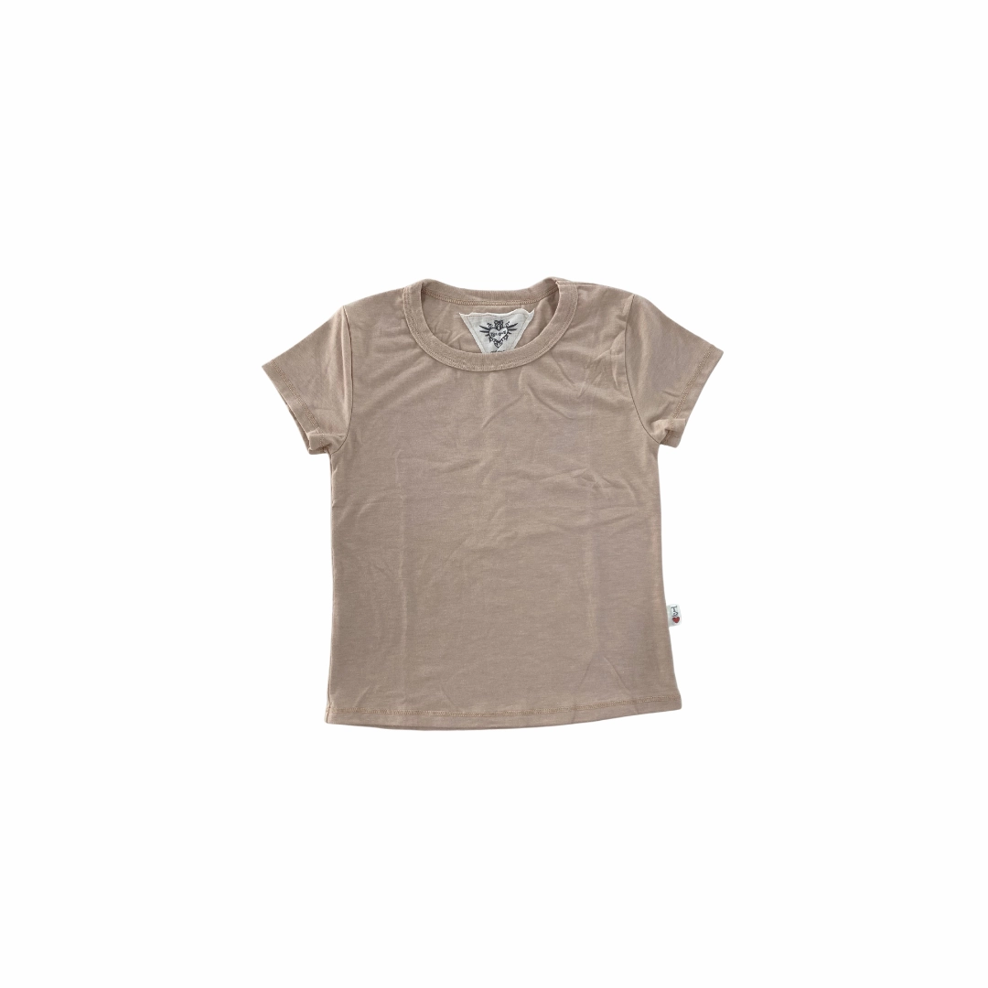 Classic Short Sleeve T-Shirt- Nude ReinforcedStitching