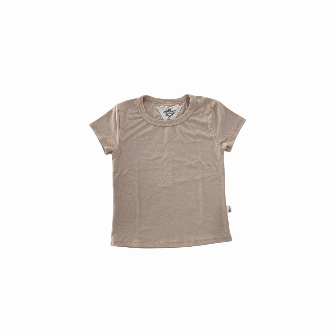 Downtown Cool Classic Short Sleeve T-Shirt- Nude