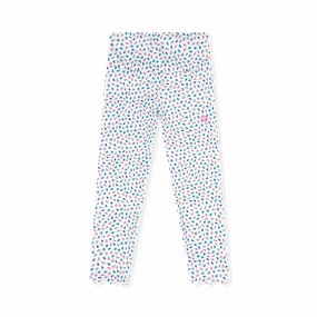 Sadie Scallop Legging - Kindness Blooms Floral Athleisure Functional Fit Smooth Edge Binding