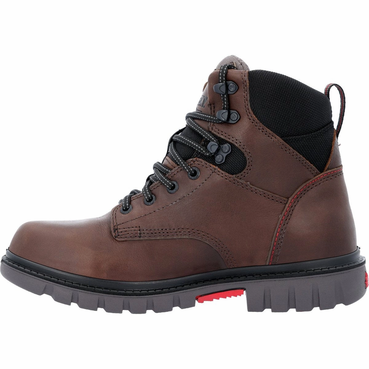 Rocky Worksmart Men's USA Waterproof Work Boots Rkk0452 In Brown Flexible Frame Functional Minimalist Flexible Frame Daily Walks