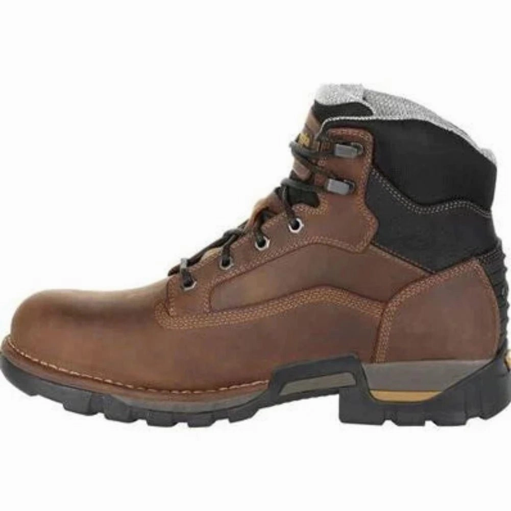 Insulated Outdoor Trek Smooth Finish Georgia Boot Eagle One Men's Waterproof Work Boots Gb00312 In Brown