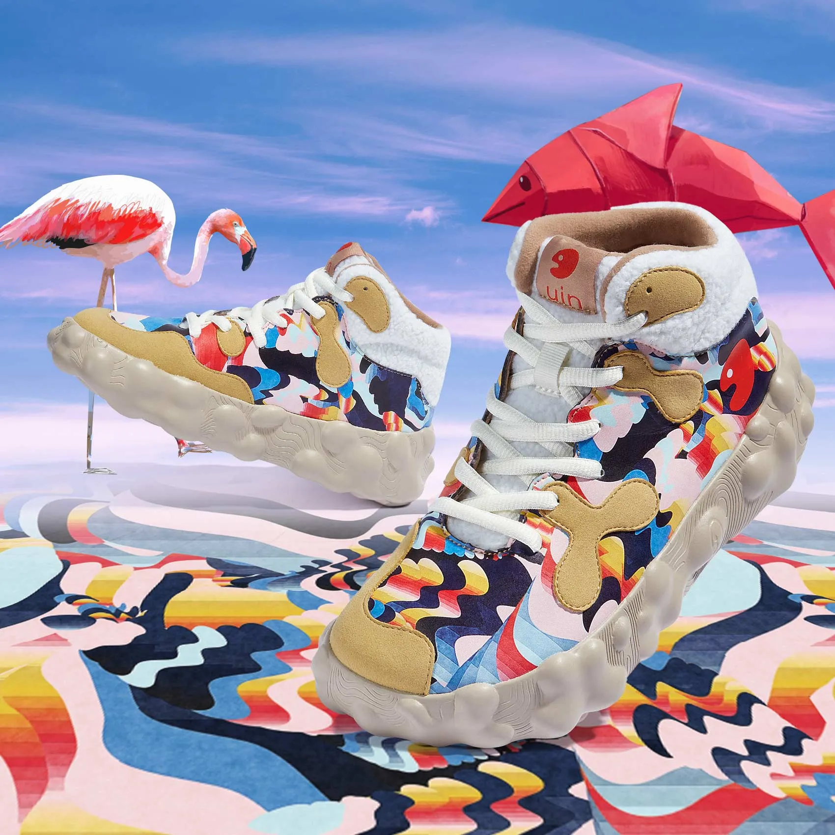 Ultra Grip Pattern Color Blend Figueras III Women