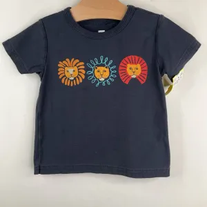 Volleyball clothes for children Size 12-18m: Tea Grey Lion Print T-Shirt