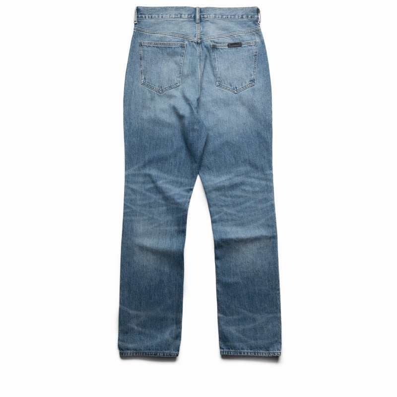 Fear Of God Essentials Denim 5-Pocket Jeans - Classic Blue Campus Vibe