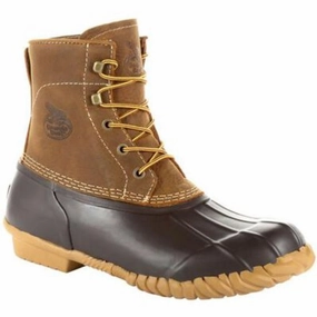 Georgia Boot Marshland Unisex Duck Boots Gb00274 In Brown Hydraulic Impact Resistance