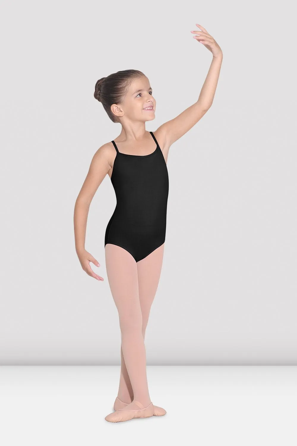 EcoFriendly Materials Tapered Silhouette Girls Parem Camisole Leotard
