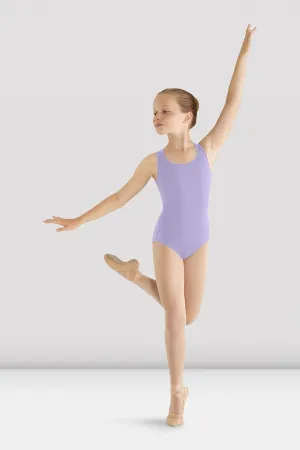 Girls Mirella Flower Back Leotard salon