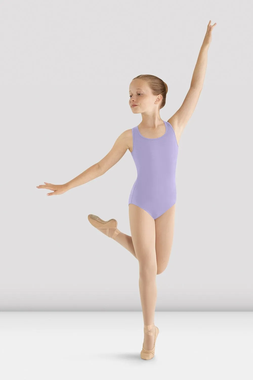 Girls Mirella Flower Back Leotard salon