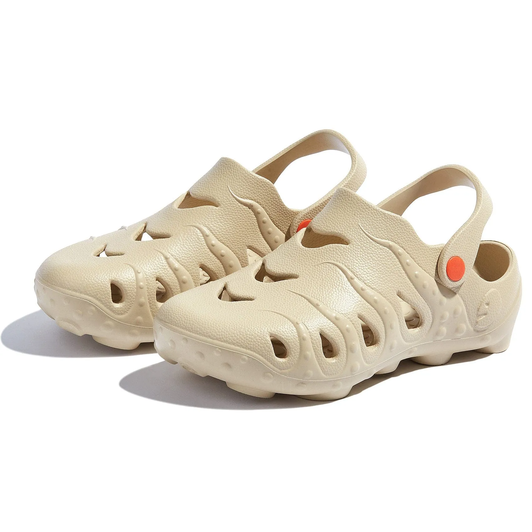 Relaxed Flip-flops Minimal Cool Butter Scotch Brown Octopus I Women