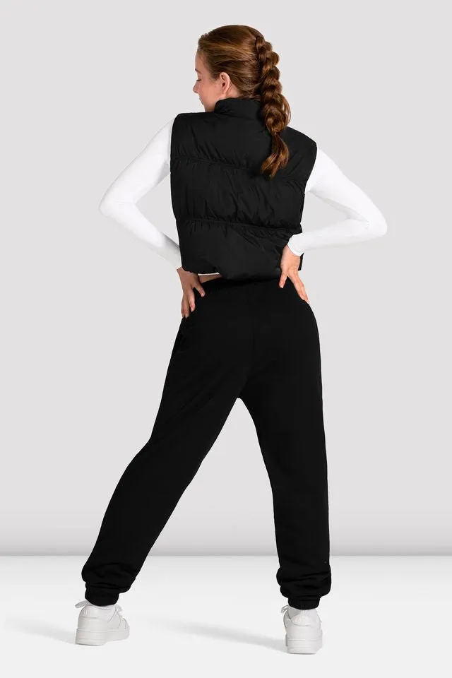 ReinforcedHemTech High-Quality Materials Girls Cropped Puffer Jacket