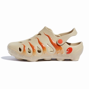 Orange Brown Octopus I Women Non Toxic Footbed Material