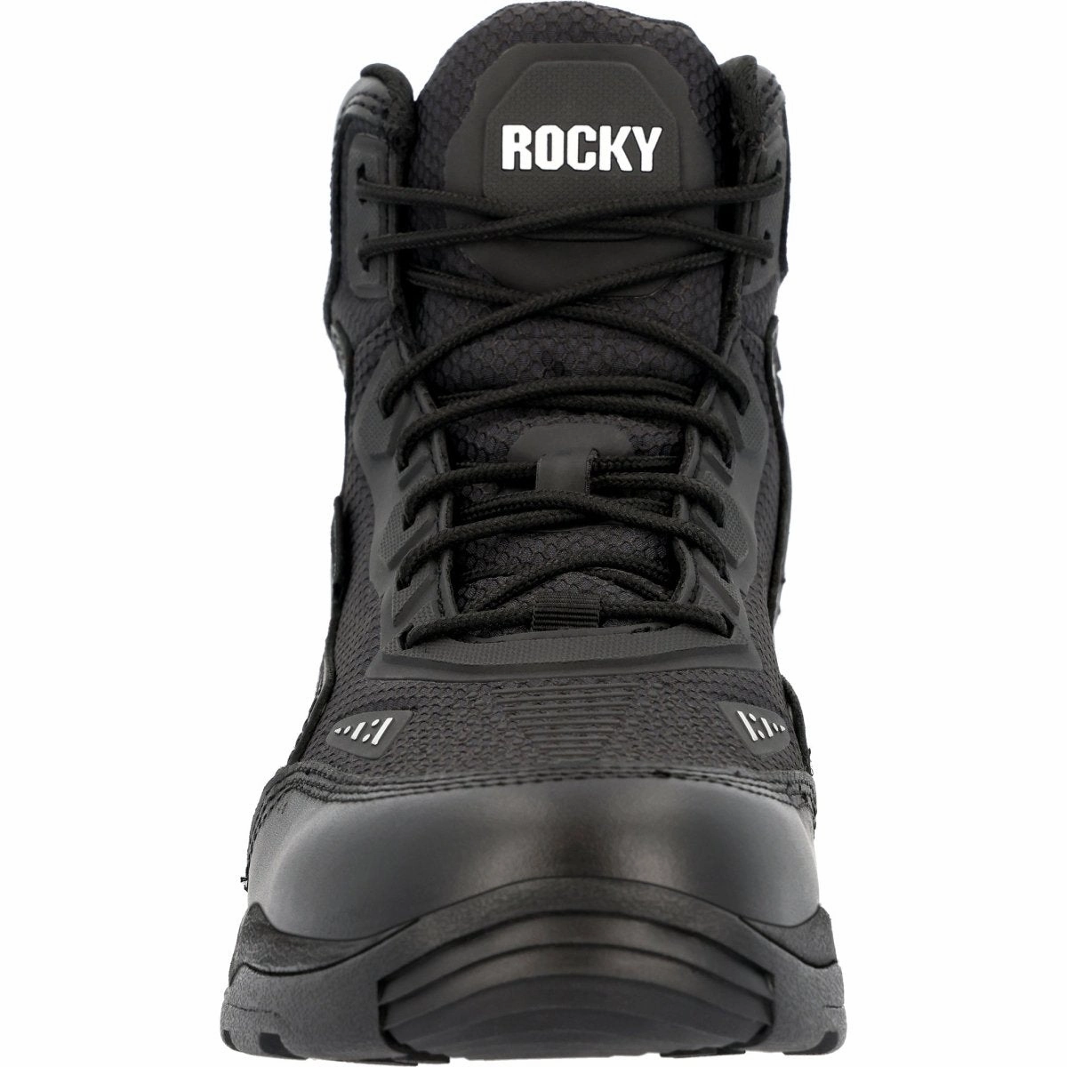 Rocky Tac One Men's Waterproof Public Service Boots Rkd0112 In Black Comfortable Balance Thermal Core Rough Trail Hiker