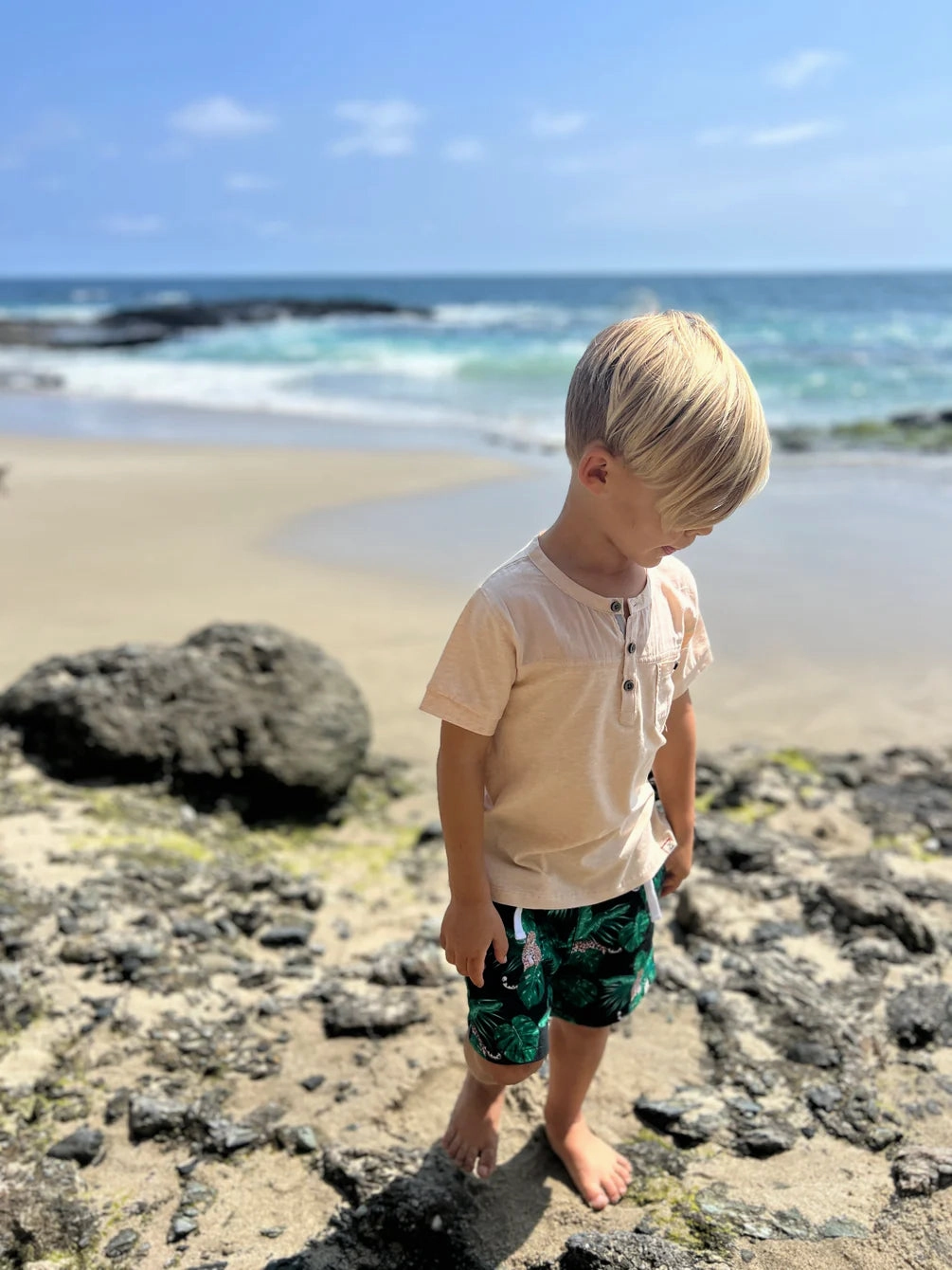 Neat Edge Boardwalk Cream Panelled Top