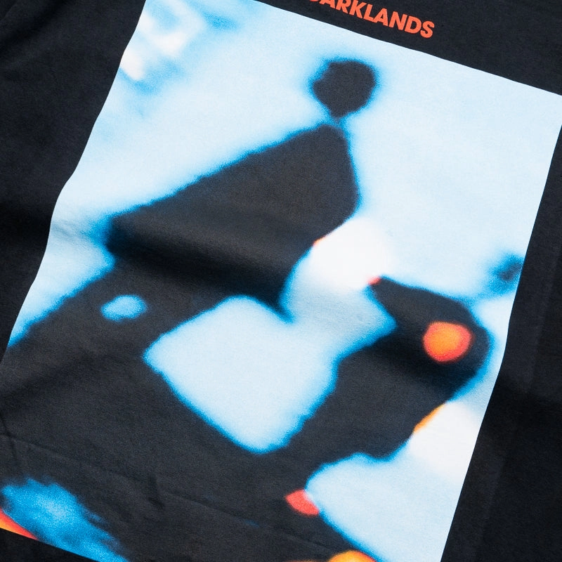 Pleasures Darklands Tee - Black Shine Fit World Glow