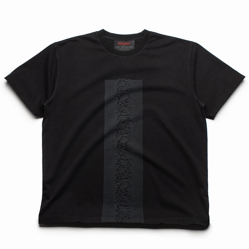 Pleasures Waves Tee - Black Sustainable production