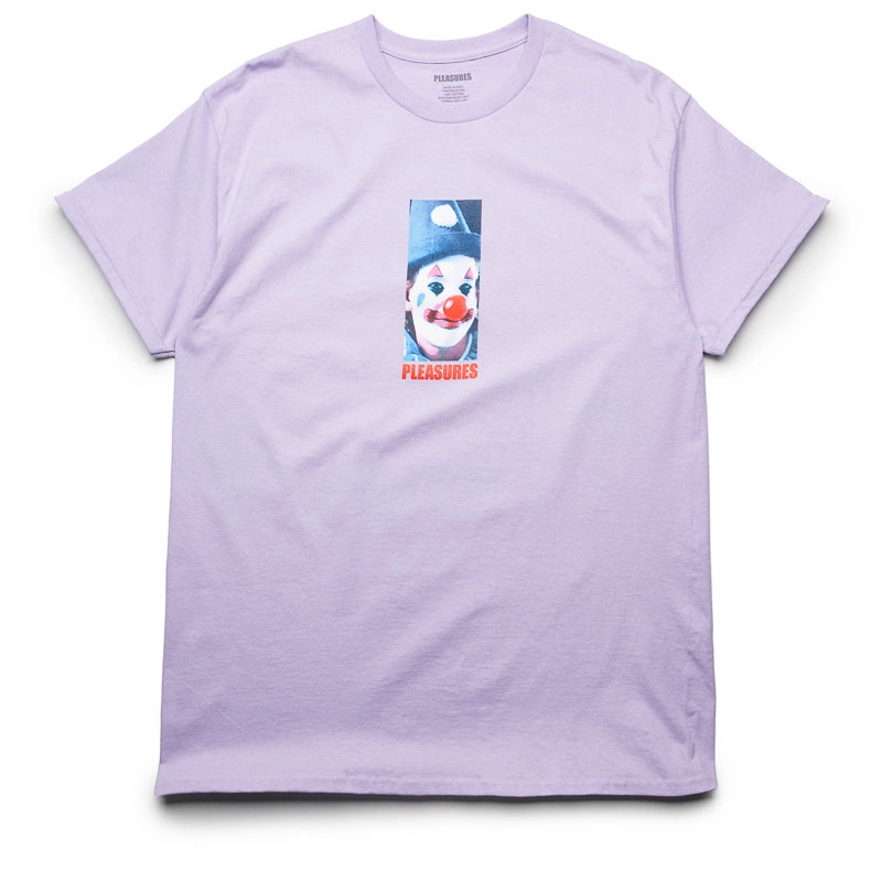 Pleasures Clown Tee - Orchid Soft Hoodie