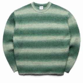 Students Golf Davies L/S Crewneck Sweater - Pine Cool Glow