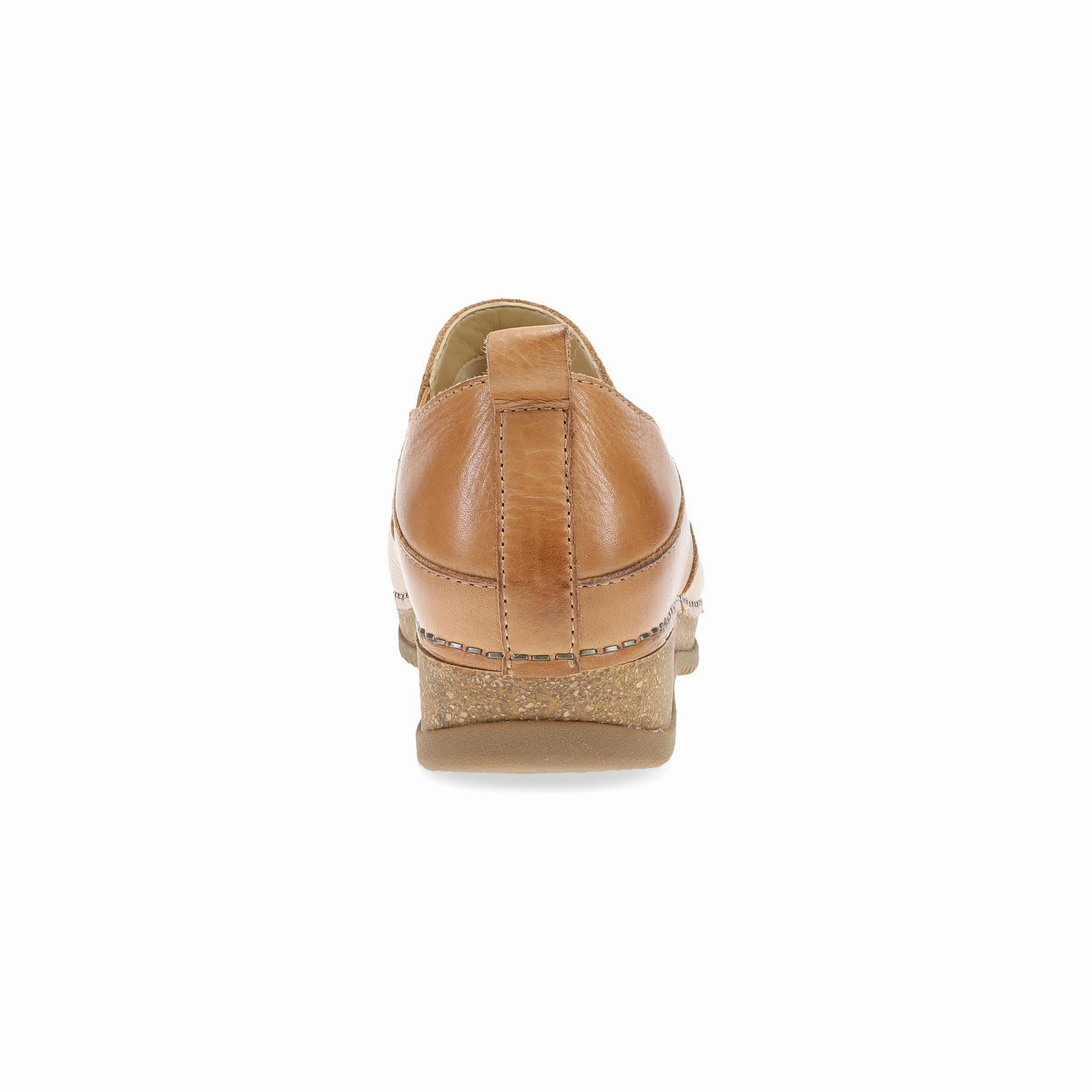 Cushioned Heel Support Heel Protection Bumper Meara Tan Waxy Milled