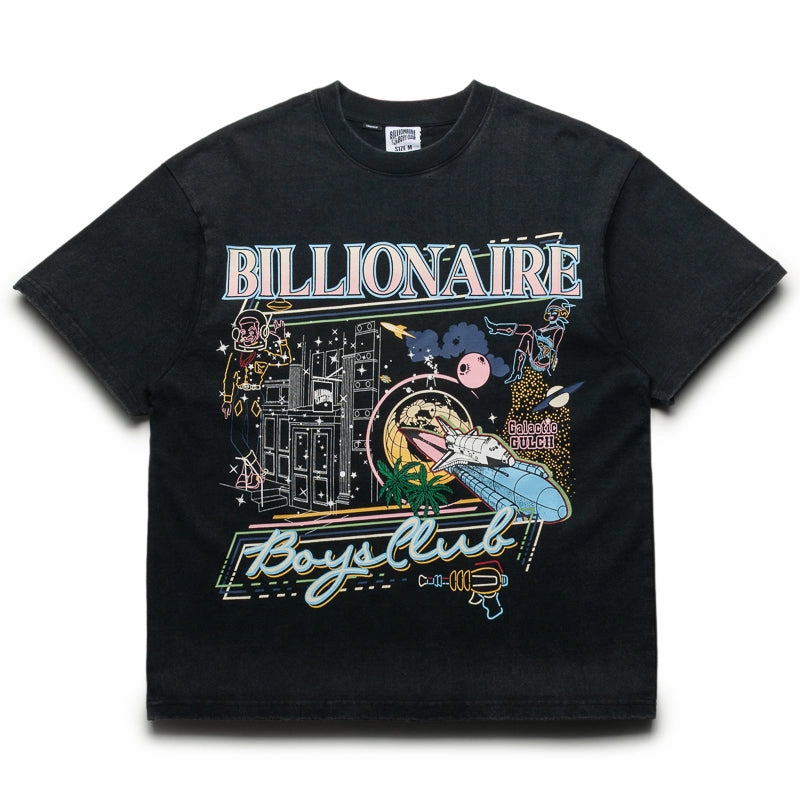 Billionaire Boys Club To The Moon Knit Tee - Black AntiSnagFabric