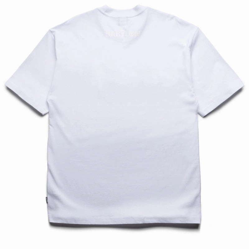 Babylon Baby Doll Tee - White Hot Core Smile Glow