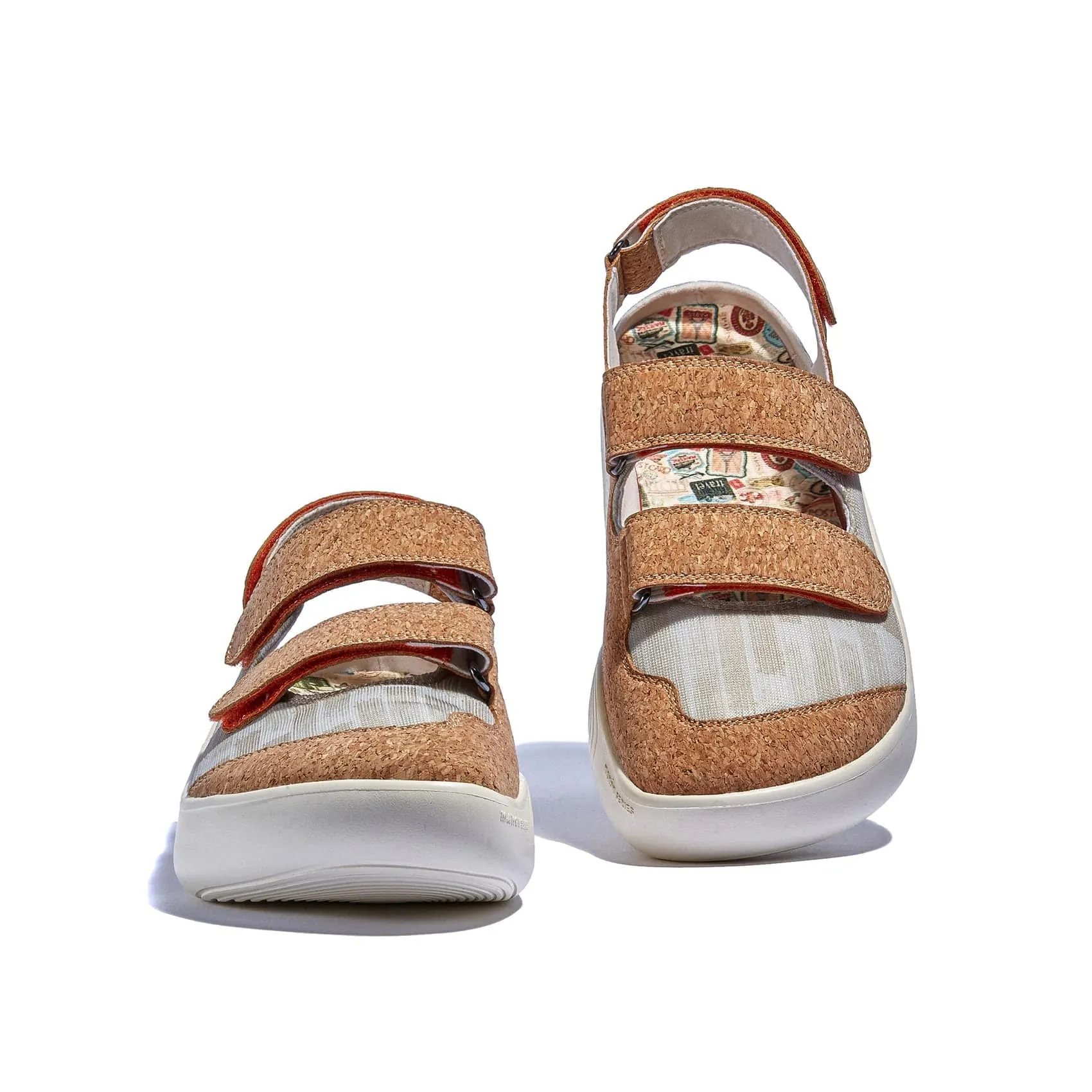 Cork Yellow Mahon III Women Sturdy Sole Construction