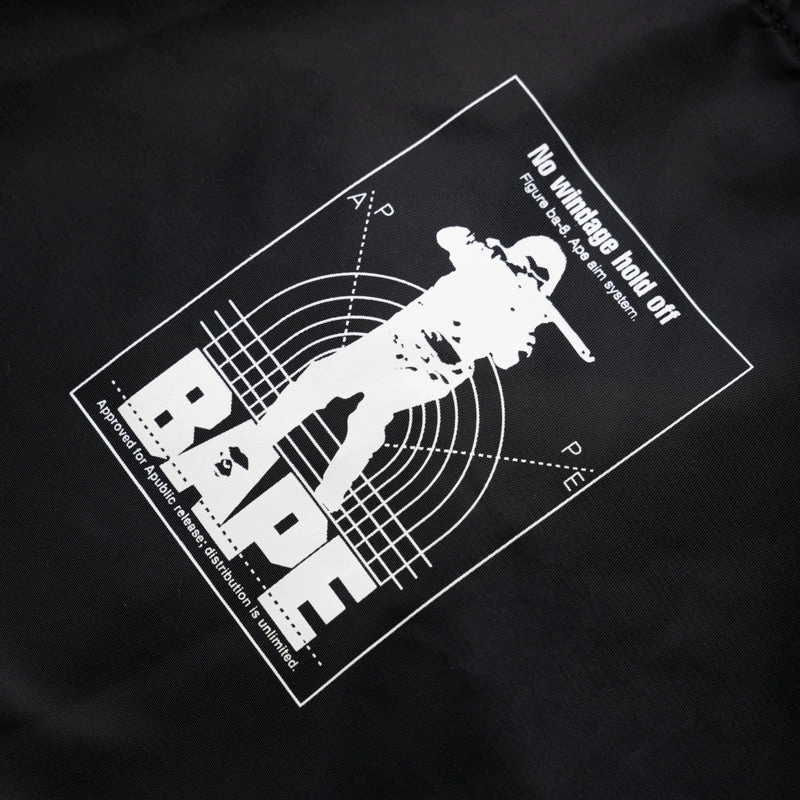 Skin Hug A Bathing Ape 1st Camo Bomber Jacket - Black