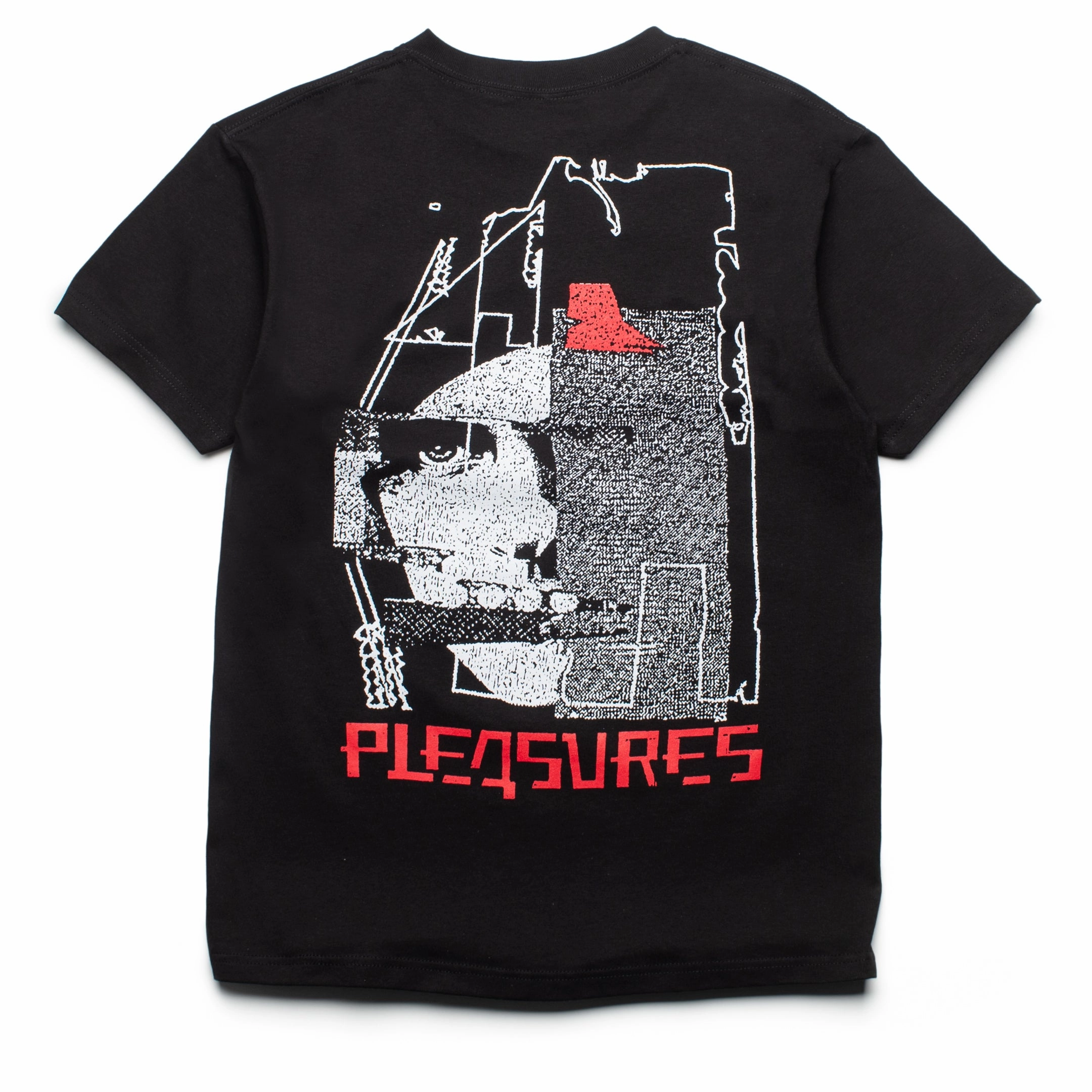 Pleasures Logic Tee - Black FourWay Stretch