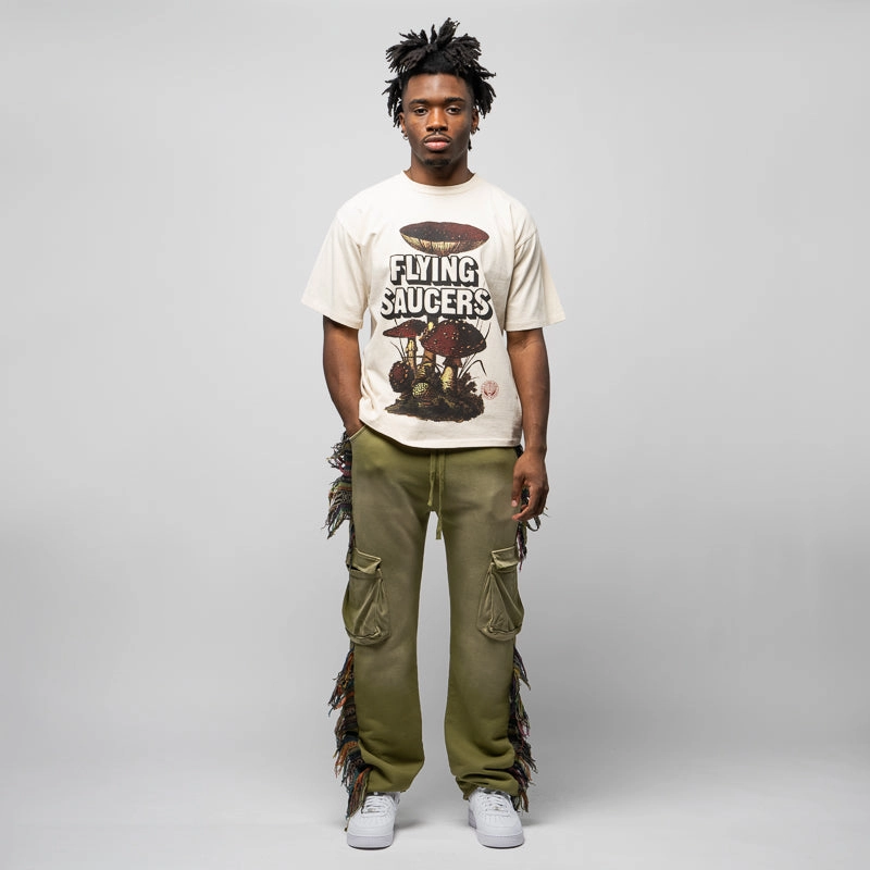 ReflectiveTrimDetails Trendy Boots CRTFD Flying Saucers Tee - Natural