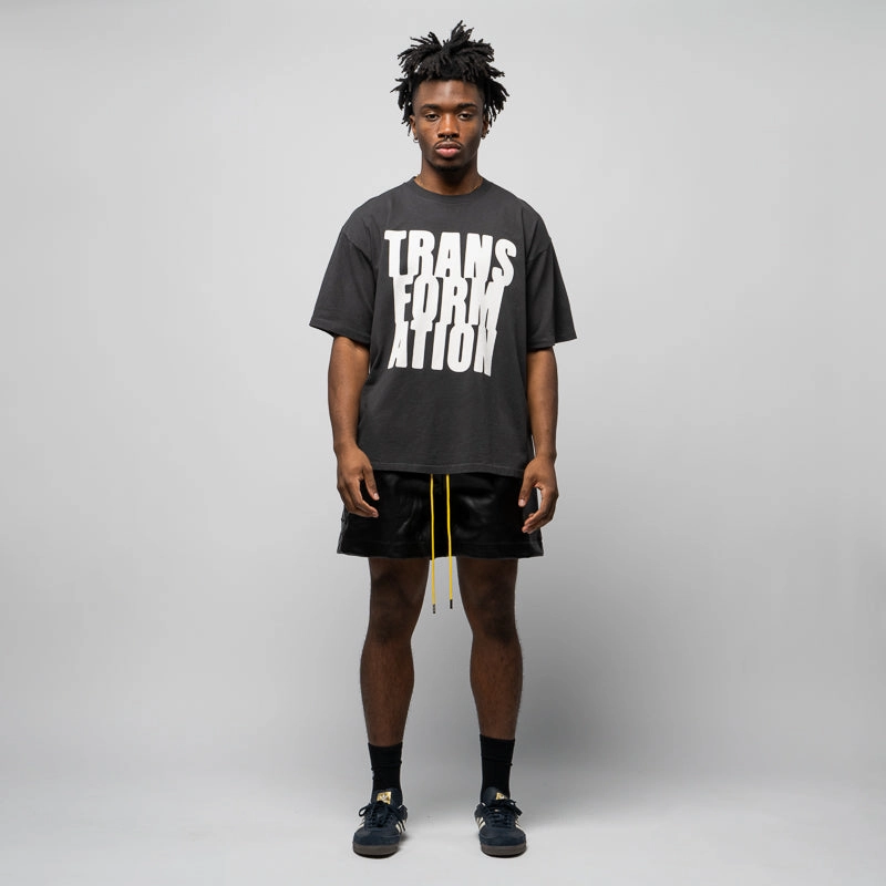 easy to pair Odor-resistant CRTFD Transformation Tee - Vintage Black